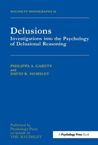 Enlarge image Cover: Delusions - Psychology Press Ltd