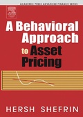 Cover: A Behavioral Approach to Asset Pricing - Academic Press