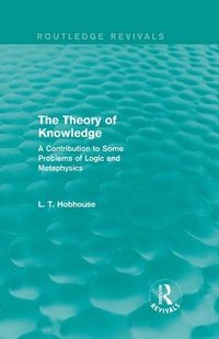Abbildung von: The Theory of Knowledge (Routledge Revivals) - Routledge