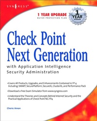 Abbildung von: Check Point Next Generation with Application Intelligence Security Administration - Elsevier