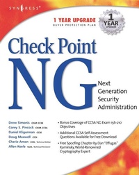 Abbildung von: Checkpoint Next Generation Security Administration - Syngress