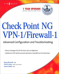Abbildung von: CheckPoint NG VPN 1/Firewall 1 - Elsevier