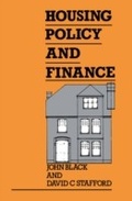 Cover: Housing Policy and Finance - Routledge