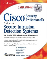 Abbildung von: Cisco Security Professional's Guide to Secure Intrusion Detection Systems - Elsevier