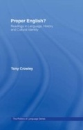 Cover: Proper English - Routledge