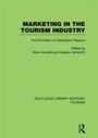 Cover: Marketing in the Tourism Industry (RLE Tourism) - Routledge