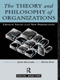 Cover: The Theory and Philosophy of Organizations - Routledge