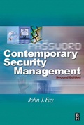 Cover: Contemporary Security Management - Butterworth-Heinemann