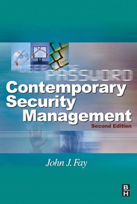 Enlarge image Cover: Contemporary Security Management - Butterworth-Heinemann