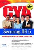 Cover: CYA Securing IIS 6.0 - Elsevier