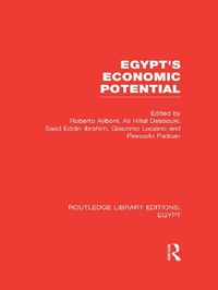 Enlarge image Cover: Egypt's Economic Potential (RLE Egypt) - Routledge