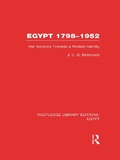 Cover: Egypt, 1798-1952 (RLE Egypt) - Routledge