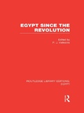 Cover: Egypt Since the Revolution (RLE Egypt) - Routledge