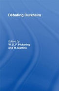 Cover: Debating Durkheim - Routledge