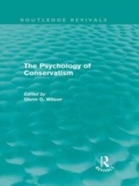 Enlarge image Cover: The Psychology of Conservatism (Routledge Revivals) - Routledge