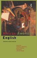 Cover: African-American English - Routledge