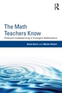 Cover: The Math Teachers Know - Routledge
