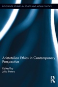 Cover: Aristotelian Ethics in Contemporary Perspective - Routledge