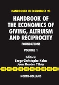Cover: Handbook of the Economics of Giving, Altruism and Reciprocity - Elsevier