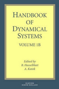 Enlarge image Cover: Handbook of Dynamical Systems: Volume 1B - Elsevier