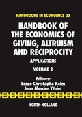 Cover: Handbook of the Economics of Giving, Altruism and Reciprocity: Volume 2 - North-Holland