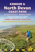 Cover: Exmoor & North Devon Coast Path Trailblazer Walking Guide - Trailblazer Publications