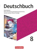 Cover: Deutschbuch Gymnasium - Berlin, Brandenburg, Mecklenburg-Vorpommern, Sachsen, Sachsen-Anhalt und Th&uuml;ringen - Ausgabe 2019 - 8. Schuljahr - Cornelsen Verlag