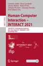 Cover: Human-Computer Interaction - INTERACT 2021 - Springer