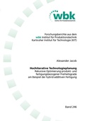 Cover: Hochiterative Technologieplanung - Shaker