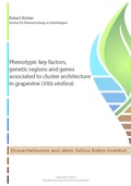 Cover: Phenotypic key factors, genetic regions and genes associated to cluster architecture in grapevine (Vitis vinifera) - Bundesforschungsinstitut f&uuml;r Kulturpflanzen (JKI)