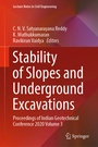 Cover: Stability of Slopes and Underground Excavations - Springer
