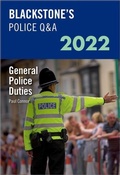 Bild: Blackstone's Police Q&A Volume 4: General Police Duties 2022 - Oxford University Press