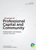 Cover: Professionalism in the Pandemic - Emerald Publishing Limited