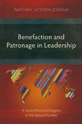 Cover: Benefaction and Patronage in Leadership - Langham Monographs