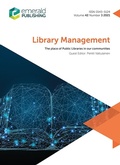 Cover: Place of  Public Libraries in our communities - Emerald Publishing Limited