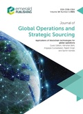 Cover: Applications of Blockchain Technologies for Global Operations - Emerald Publishing Limited