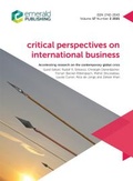 Cover: Accelerating research on the contemporary global crisis - Emerald Publishing Limited