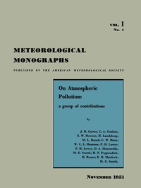 Enlarge image Cover: On Atmospheric Pollution - American Meteorological Society