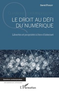 Cover: Le droit au d&eacute;fi du num&eacute;rique - Editions L'Harmattan
