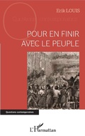 Cover: Pour en finir avec le peuple - Editions L'Harmattan