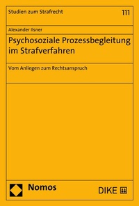 Abbildung von: Psychosoziale Prozessbegleitung im Strafverfahren - Nomos