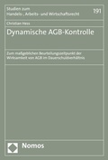 Cover: Dynamische AGB-Kontrolle - Nomos