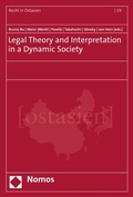 Cover: Legal Theory and Interpretation in a Dynamic Society - Nomos