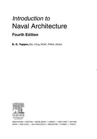 Enlarge image Cover: Introduction to Naval Architecture - Butterworth-Heinemann