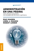 Cover: Administraci&oacute;n en una p&aacute;gina - Granica