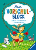 Cover: Ravensburger Mein Vorschul-Block - Zahlen, Buchstaben, Konzentration - R&auml;tselspa&szlig; f&uuml;r Vorschulkinder ab 5 Jahren - Vorbereitung auf Schule - Ravensburger