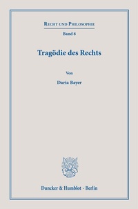 Abbildung von: Tragödie des Rechts. - fibre