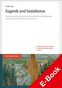 Abbildung von: Eugenik und Sozialismus - Franz Steiner Verlag