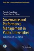 Cover: Governance and Performance Management in Public Universities - Springer