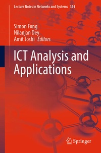 Enlarge image Cover: ICT Analysis and Applications - Springer